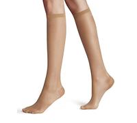 FALKE Women's Vitalize 20 DEN W Kh Sheer With Compression 1 Pair Knee-High Socks, Skin colour Powder 4069, 2.5-5