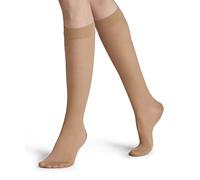 FALKE Women's Energize 30 DEN W Kh Sheer With Compression 1 Pair Knee-High Socks, Skin colour Cocoon 4059, 7-8