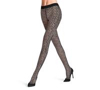 FALKE Patterned Tights Womens Printed Shell Fragments Sheer 20 Denier - S M L XL