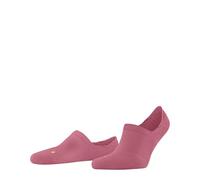 FALKE Unisex Cool Kick Invisible U In Soft Breathable Quick Drying No-Show Plain Liner Socks 1 Pair, Red Scampi 8513, 2.5-3.5