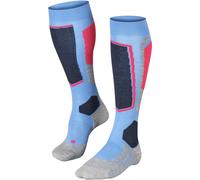 Falke SK2 Intermediate Women's Ski Socks, UK 7-8 Blue Note