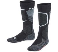 Falke - Kid's SK 2 - Ski socks size 31-34, black
