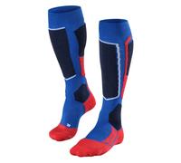 FALKE Men's SK2 Ski Socks Medium Cushioning Shin Padding Anti Blister Warm Breathable Quick-Drying Climate-Regulating Odour-Neutralising Wool Functional Yarn 1 Pair