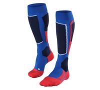 FALKE Mens Sk2 Intermediate M Kh Wool Warm Thick Skiing Socks, Blue Olympic 6940, 9.5-10.5 EU