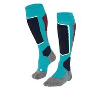 Falke SK2 Womens Ski Socks Peacock Blue