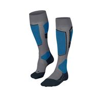 FALKE Men's SK4 Ski Socks Light Cushioning Anti Blister Thin Breathable Quick-Drying Climate-Regulating Odour-Neutralising Wool Functional Yarn 1 Pair