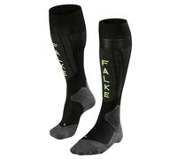 Falke SK5 Silk Mens Ski Socks Black-Lightning