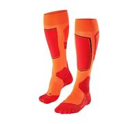 Falke Ski Socks SK4 Mens Padded Low Volume Sock in Orange