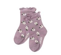 FALKE Skin-Friendly Elasticated Zone In The Ankle Area For An Optimum Fit With Flower Pattern And Ruffles 1 Pair
