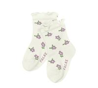 FALKE Skin-Friendly Elasticated Zone In The Ankle Area For An Optimum Fit With Flower Pattern And Ruffles 1 Pair