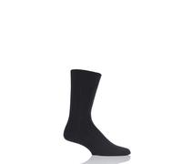 Falke Socks Mens Lhasa Ribbed Cashmere Blend Casual Smooth Toe Seams Pack of 1