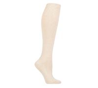 FALKE Socks Womens Knee High Cotton Sensitive London Left and Right Comfort Cuff