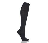 FALKE Socks Womens Knee High Cotton Sensitive London Left and Right Comfort Cuff
