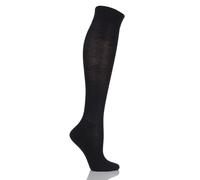 FALKE Socks Womens Knee High Cotton Sensitive London Left and Right Comfort Cuff