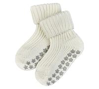 FALKE Unisex Baby Catspads Cotton B Hp Thick Grips On Sole 1 Pair Grip socks, White Off-White 2040, 6-12 months