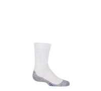 FALKE Sports Socks Kids Boys Girls Active Sunny Days Cotton in White 1 Pair Pack