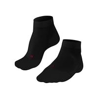 FALKE Women's TE4 Short W Sso Cotton Anti-Blister Tennis Socks 1 Pair, Black 3000, 7-8
