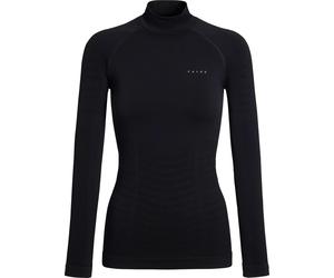 Falke - Technical base layer with a high collar - MW Longsleeved Shirt Turtleneck W Black for Women - Size XS Black XS
