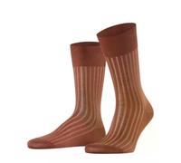 FALKE Thin Reinforced Flat Seam Pressure-Free Toes Fine Rib Striped Pattern Elegant Everyday Wear Dress Business Looks 1 Pair