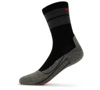FALKE Men's TK Stabilizing M So Wool Thick Anti-Blister 1 Pair Hiking Socks, Black 3003, 9.5-10.5