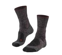 FALKE TK1 Adventure M So Men's Hiking Socks Wool Functional Material Anti-Bubble Thick 1 Pair, Blue Space Blue 6116 Trend, 44-45