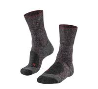 FALKE TK1 Adventure W So Women's Hiking Socks Wool Functional Material Anti-Bubble Thick 1 Pair, Blue Space Blue 6116 Trend, 41-42