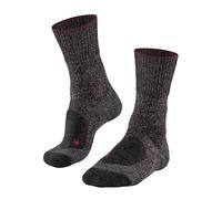 FALKE TK1 Adventure W So Women's Hiking Socks Wool Functional Material Anti-Bubble Thick 1 Pair, Blue Space Blue 6116 Trend, 37-38