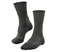 FALKE® TK1 Adventure Wool Socks for Men - Black/Gray, Ideal for Outdoor Running