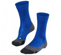 FALKE Men's TK2 Explore Cool M So Lyocell Functional Yarn Thick Anti-Blister 1 Pair Hiking Socks, Blue Yve 6714, 11-12.5