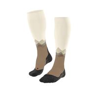 FALKE Women's TK2 Explore Long W Kh Wool Functional Yarn Thick Anti-Blister Hiking Socks 1 pair, Beige 4240, 2.5-3.5