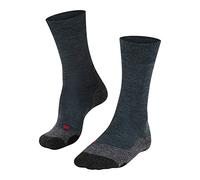 Falke Men's Hiking Socks TK2 Explore Melange - Wool, Thick, Anti-Blister - Green Scarab 8-9