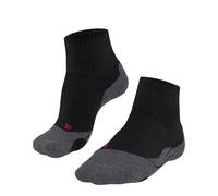 FALKE Men's TK2 Explore Short M Sso Wool Thick Anti-Blister Hiking Socks 1 Pair, Black-Mix 3010, 11-12.5
