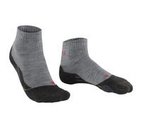 FALKE Men's TK2 Explore Short M Sso Wool Thick Anti-Blister 1 Pair Hiking Socks, Grey Light 3403, 5.5-7.5