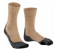 FALKE Men's TK2 Explore M So Wool Thick Anti-Blister 1 Pair Hiking Socks, Beige Nature Melange 4100-O, 11-12.5