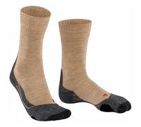 FALKE Men's TK2 Explore M SO Wool Thick Anti-Blister 1 Pair Hiking Socks, Beige (Nature Melange 4100), 8-9