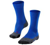 FALKE Men's TK2 Explore M SO Wool Thick Anti-Blister 1 Pair Hiking Socks, Blue (Yve 6714), 5.5-7.5