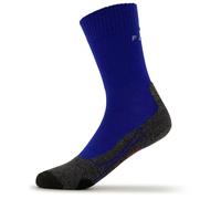 FALKE Men's TK2 Explore M So Wool Thick Anti-Blister 1 Pair Hiking Socks, Blue Yve 6714-O, 9.5-10.5