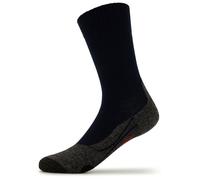FALKE Men's TK2 Explore M So Wool Thick Anti-Blister 1 Pair Hiking Socks, Blue Marine 6120-O, 13-14