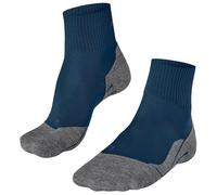 FALKE Men's TK5 Wander Cool Short M Sso Lyocell Functional Yarn Thin Anti-Blister 1 Pair Hiking Socks, Blue Pond 6598, 11-12.5