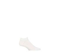 FALKE Trainer Socks Mens Sensitive London Cotton Sneaker Liner- Black White Grey