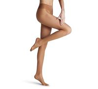 FALKE Transparent Plain Matt Medium Compression Improved Blood Circulation Ideal For Short Trips Or Sitting Fine Soft Yarn 1 Pair