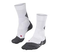 FALKE Unisex 4 GRIP Stabilizing U So Functional Yarn For Maximum Speed 1 Pair Socks, White White-Mix 2029, 8-9