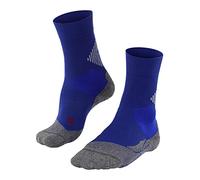 FALKE Unisex 4 GRIP U So Functional Yarn For Maximum Speed 1 Pair Socks, Blue 6449, 8-9