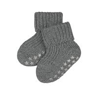 FALKE unisex-baby 10603 Plain ABS Stopper socks - Grey - 12-18 Months