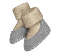 FALKE Unisex Baby Baby Cosyshoe B Hp Wool Grips On Sole 1 Pair Grip socks, Beige Sand Melange 4651, 3-9 Months