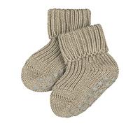 FALKE Unisex Baby Catspads Cotton B Hp Thick Grips On Sole 1 Pair Grip socks, Beige Sand Melange 4650, 12-18 months