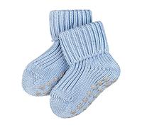 FALKE Unisex Baby Catspads Cotton B Hp Thick Grips On Sole 1 Pair Grip socks, Blue Crystal 6290, 1-6 months