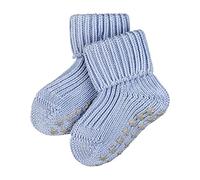 FALKE Unisex Baby Catspads Cotton Slipper Socks Anti-Slip Nubs Printed On Sole Improved Grip Thick Flat Seam In Toe Area Plain Breathable Extra-Soft On Skin 1 Pair