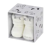 FALKE Unisex Baby Erstling B So Cotton Plain 1 Pair Socks, White Off-White 2040, 1-6 months