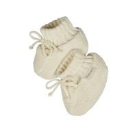 FALKE Unisex Baby Knitted Shoe B So Cotton Plain 1 Pair Socks, Beige Pearl 2022, 0-1 month